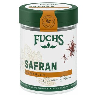Fuchs Safran gemahlen (0,4g Dose)