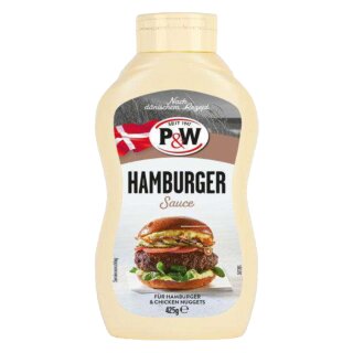 P&W Hamburger Sauce (425g Flasche)