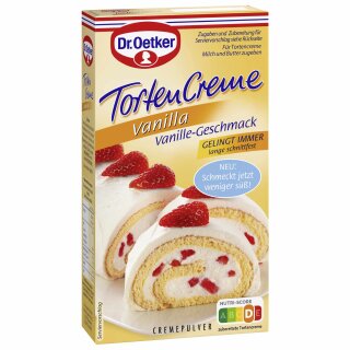 Dr. Oetker Tortencreme Vanilla (140g Packung)