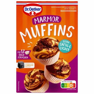 Dr. Oetker Marmor Muffins (320g Packung)