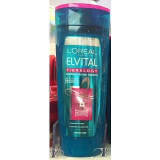 L´Oréal Paris Elvital Fibralogy Haarpracht-Aufbau Shampoo (400ml Flasche)