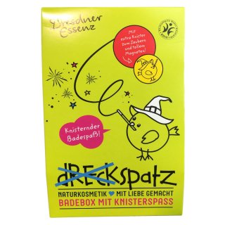 Dresdner Geschenktüte Dreckspatz Naturkosmetik Badebox Mit Knisterspass (1 beutel)