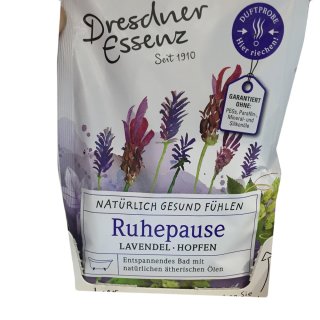Dresdner Essenz Ruhepause Lavendel Hopfen Bad (60g Beutel)