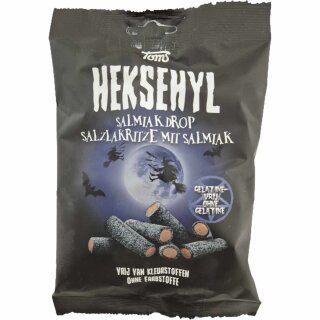 Toms Heksehyl Salmiak (150g Packung)