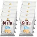 Kettle Chips mit Meersalz (10x130g Packung)