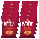 Kettle Chips mit Paprika und Zwiebel (10x130g Packung)