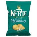 Kettle Chips mit Meersalz und Rosmarin (10x130g Packung)