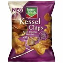 funny-frisch Kessel Chips Sweet & Roasted Onion Style (120g Packung)