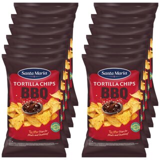 Santa Maria Tortilla Chips BBQ VPE (12x475g Packung)