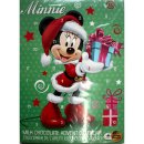Adventskalender Disneys Minnie Maus mit feinster Vollmilchschokolade (65g)