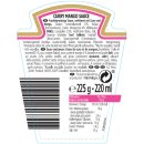 Heinz Curry Mango Sauce Indian Style Fruchtig und Würzig 1er Pack (1x220ml Flasche)