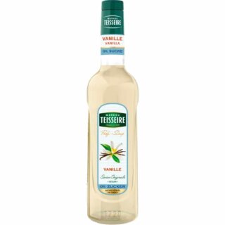 Teisseire Sirup Vanille 0% zucker (700ml Flasche)