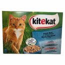 Kitekat Multipack Fisch-Box in Gelee (12x100g Packung)