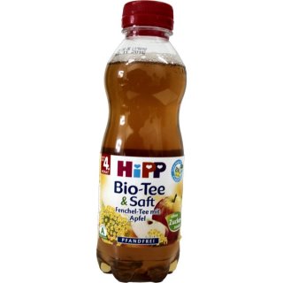 Hipp Bio-Tee + Saft Fenchel-Tee mit Apfel (0,5L)