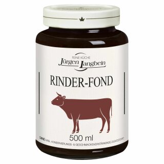 Jürgen Langbein Rinder-Fond (500ml Glas)