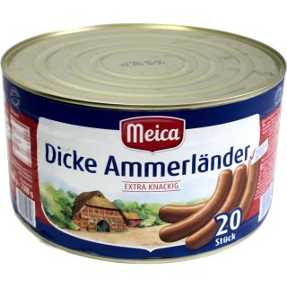 Meica Dicke Ammerländer 2,3kg (20 Stück)