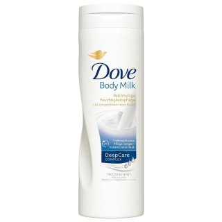 Dove Body milk reichhaltige Pflege (400ml Flasche)