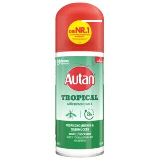 Autan Tropical Dry Spray (100ml Flasche)