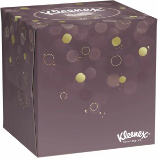 Kleenex Ultra Soft Kosmetik Tücher Würfel (48 Stück)