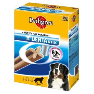 Pedigree Snacks DentaStix Multipack für grosse Hunde (28 St, 1080g Packung)