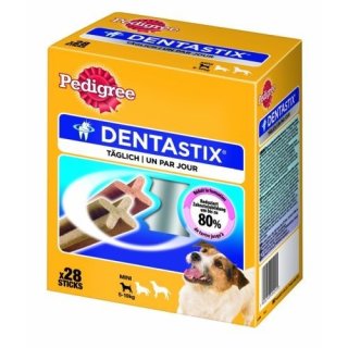 Pedigree Snacks DentaStix Multipack für junge und kleine Hunde (440g Packung)