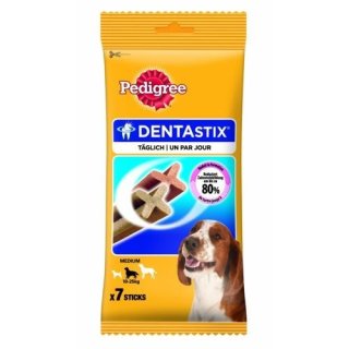 Pedigree Snacks DentaStix für mittelgroße Hunde, 7 St.