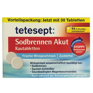 tetesept Sodbrennen Akut Kautabletten (20 St)