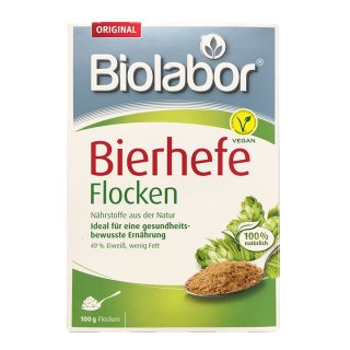 Biolabor Bierhefe Flocken (100 g)