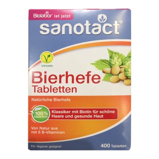 Sanotact Bierhefe Tabletten (400 St)