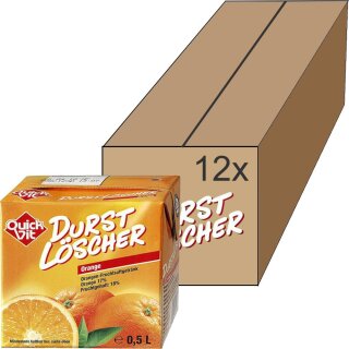 Durstlöscher Orange (12x0,5l Pack)