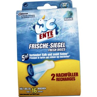 Wc-Ente Frische-Siegel Nachfüller Marine 5in1 3er Pack (3x2 Nachfüller Packung)