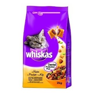 Whiskas Trocken Adult mit Huhn (2kg Beutel)