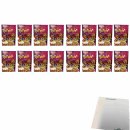 Hahne Poppies mit Honig 16er Pack (16x375g Packung) + usy Block