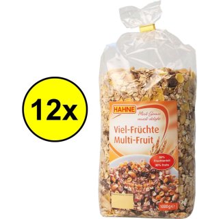 Hahne Vielfrüchte Müsli VPE (12x1kg Packung)