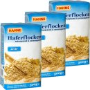 Hahne zarte Kleinblatt Haferflocken 3er Pack (3x500g...