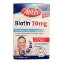 Abtei Biotin 10mg Forte für Haut, Haare, Nägel Tabletten, 30 St
