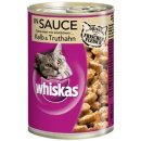 Whiskas in Sauce Kalb und Truthahn, 400g Dose
