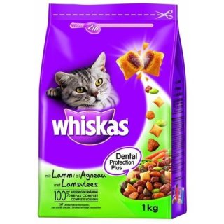 Whiskas Trocken Adult mit Lamm, 1kg