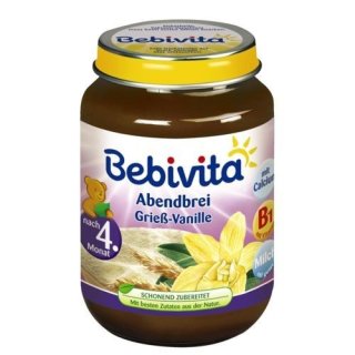 Bebivita Abendbrei Grieß-Vanille (190g Glas)