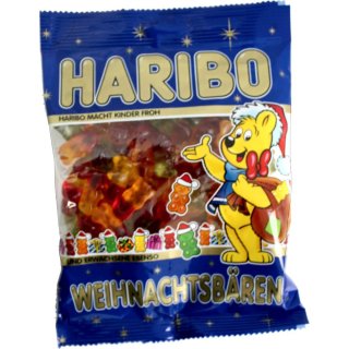 Haribo Weihnachtsbären Fruchtgummibären (200g Tüte)