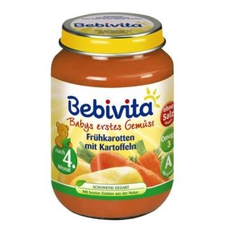 Bebivita Frühkarotten mit Kartoffeln, 190g