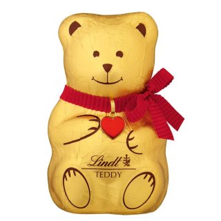 Lindt Teddy classic mit rotem Herz (100g)