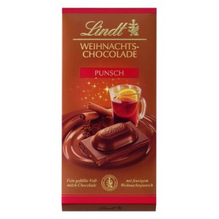 Lindt & Sprüngli Weihnachts-Punsch Schokolade (100g)
