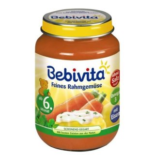 Bebivita Feines Rahmgemüse, 190g