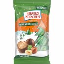 Küsschen cremige Weihnachtskugeln Haselnuss 6er Pack (6x100g Tüte) + usy Block