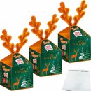 Küsschen Rentierpack 3er Pack (3x180g Geschenkbox) +...