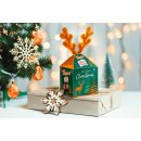 Küsschen Rentierpack 3er Pack (3x180g Geschenkbox) + usy Block