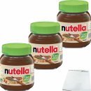 nutella plant based vegan 3er Pack (3x350g Glas) + usy Block