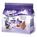 Milka Weihnachtstäfelchen Milchcreme (150g Packung)