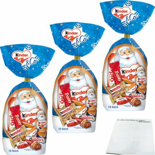 kinder & Co. Mix Beutel 3er Pack (3x199g Packung) + usy Block